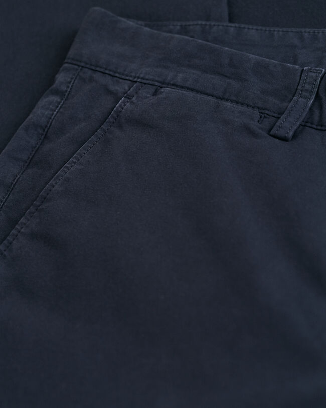 Regular Fit Sunfaded Chinohose