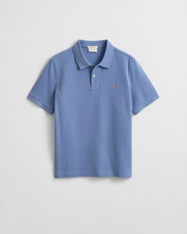 Regular Fit Shield Piqu&eacute; Poloshirt