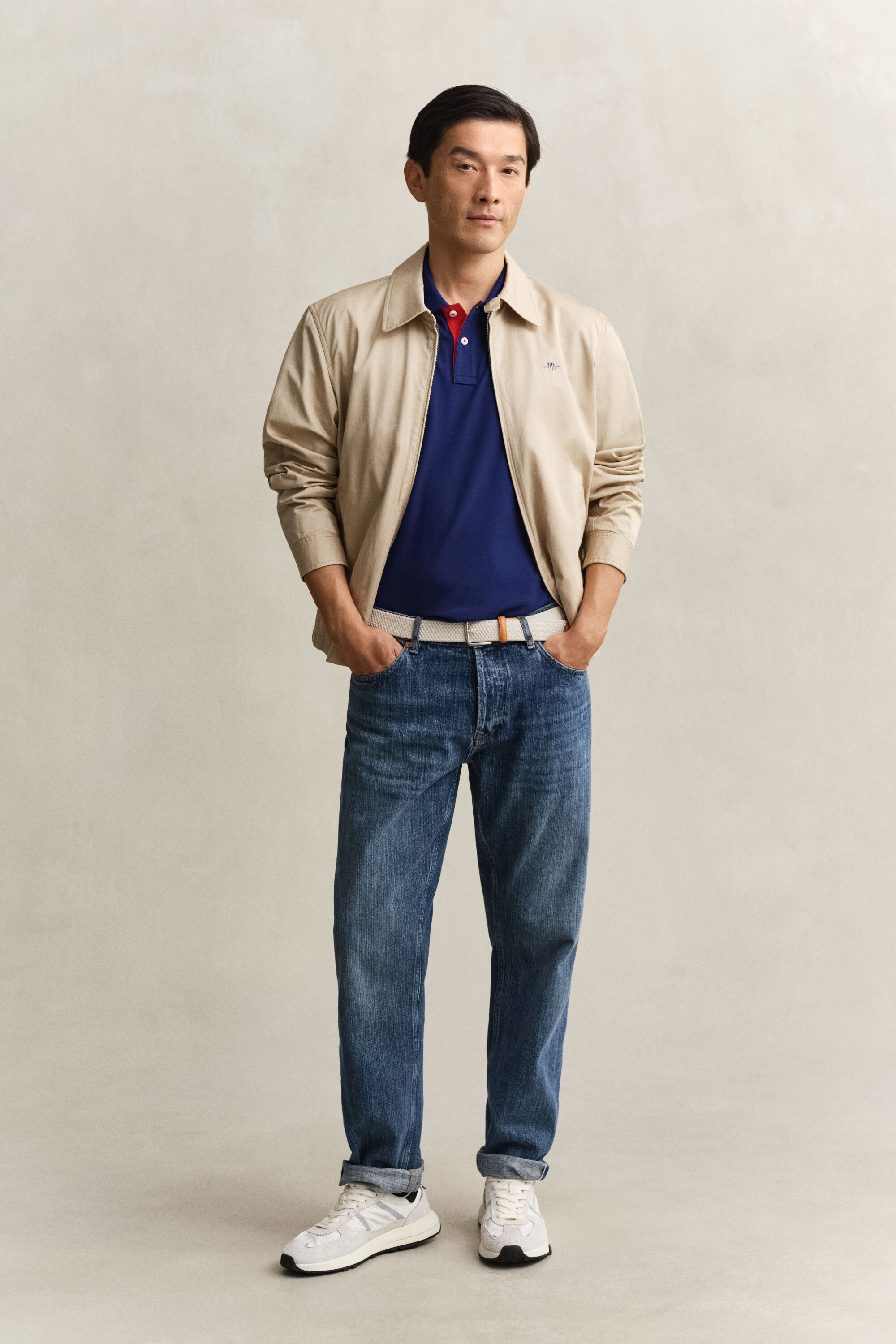 Kontrast Piqué Poloshirt