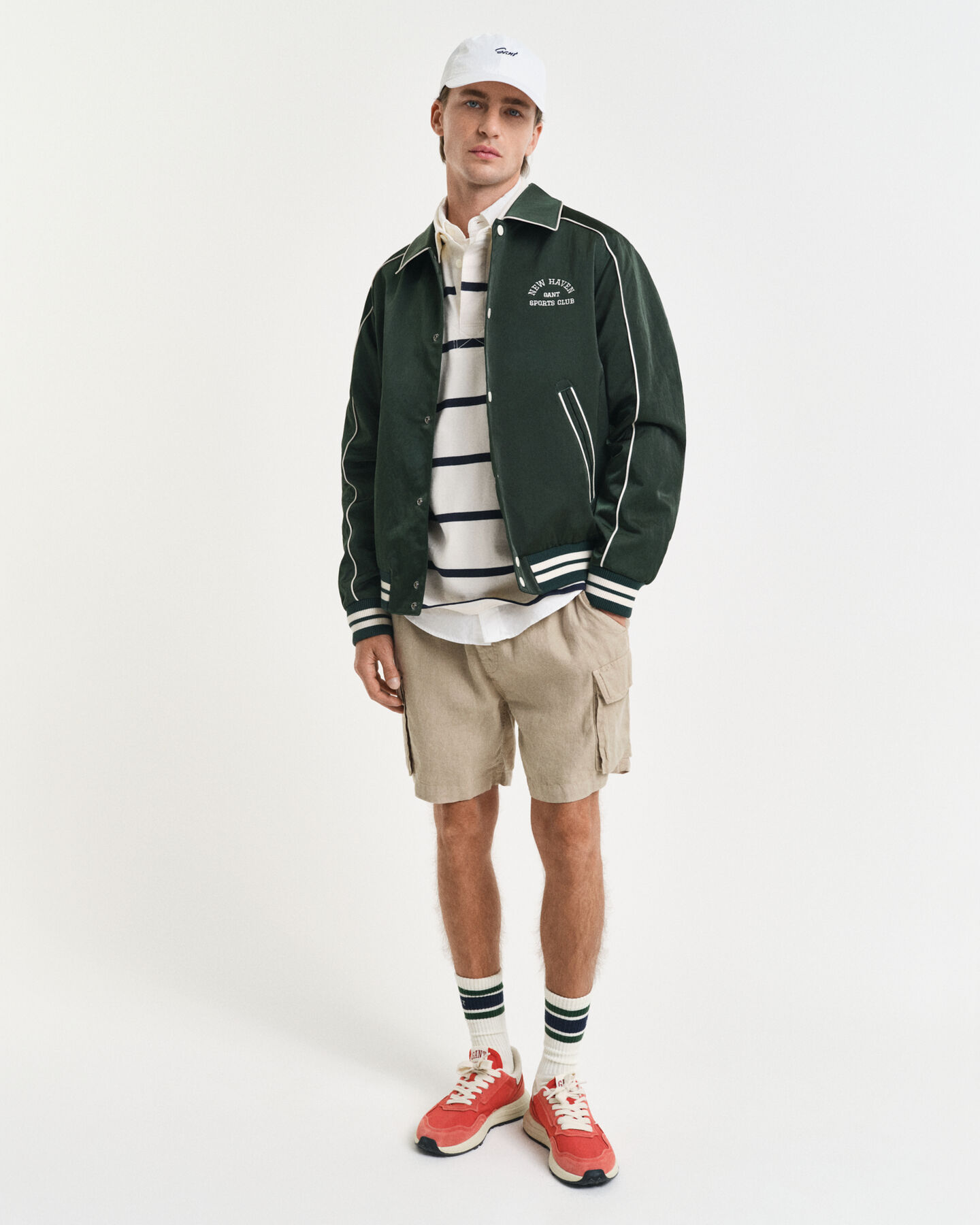 Heavy Rugger mit schmalen Streifen