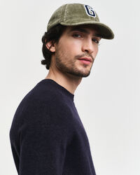 Rundhalspullover aus Wollgemisch