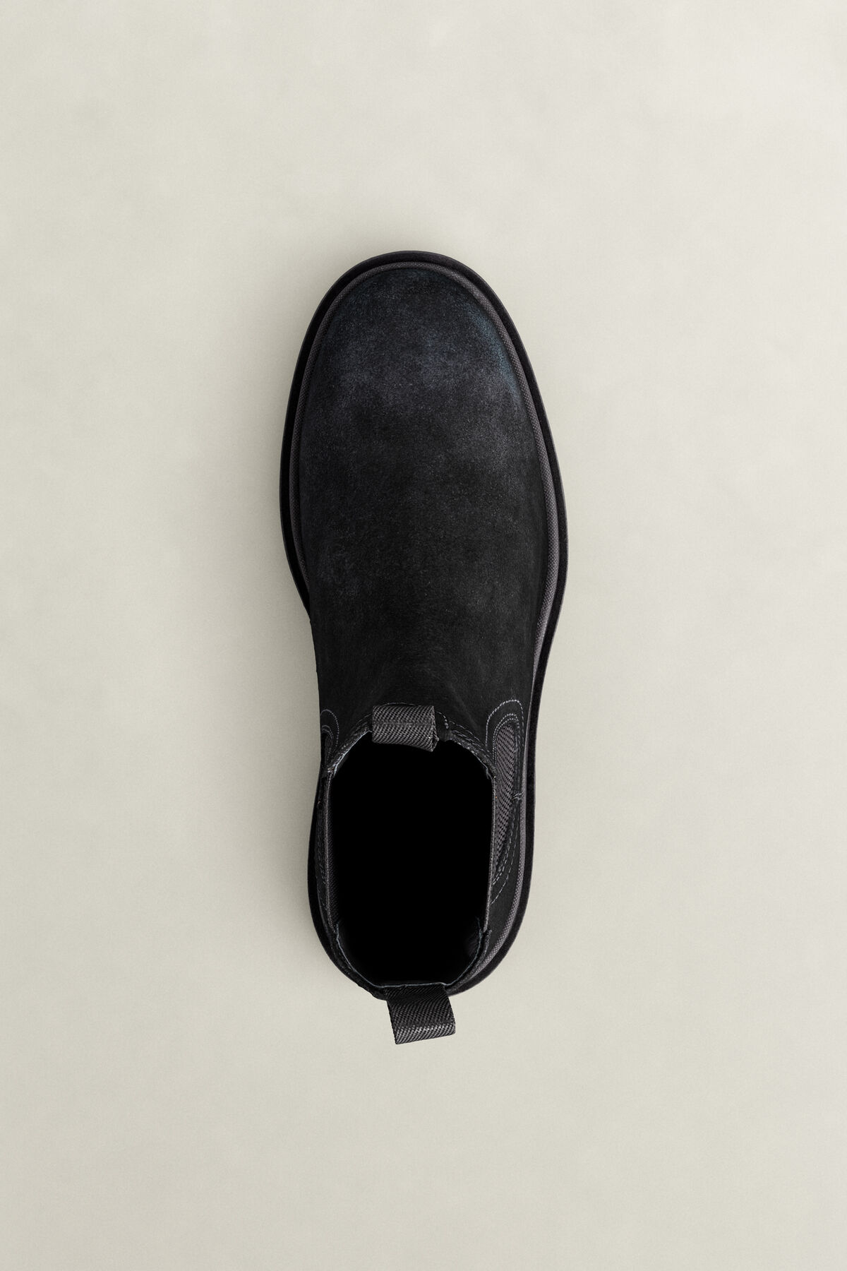 Blisdor Chelsea Boot aus Veloursleder — BLACK