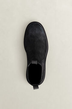 Blisdor Chelsea Boot aus Veloursleder — BLACK 2