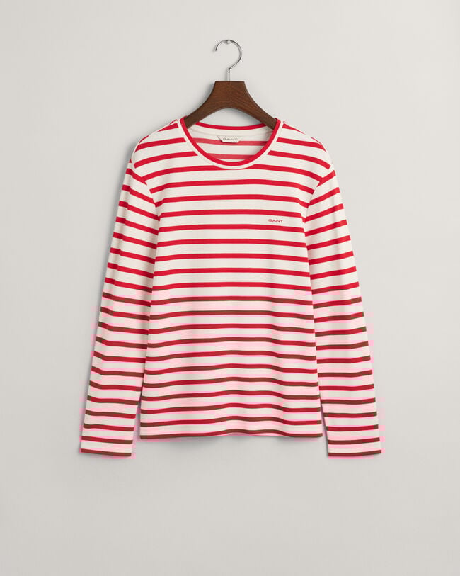 Langarm-T-Shirt mit Streifen