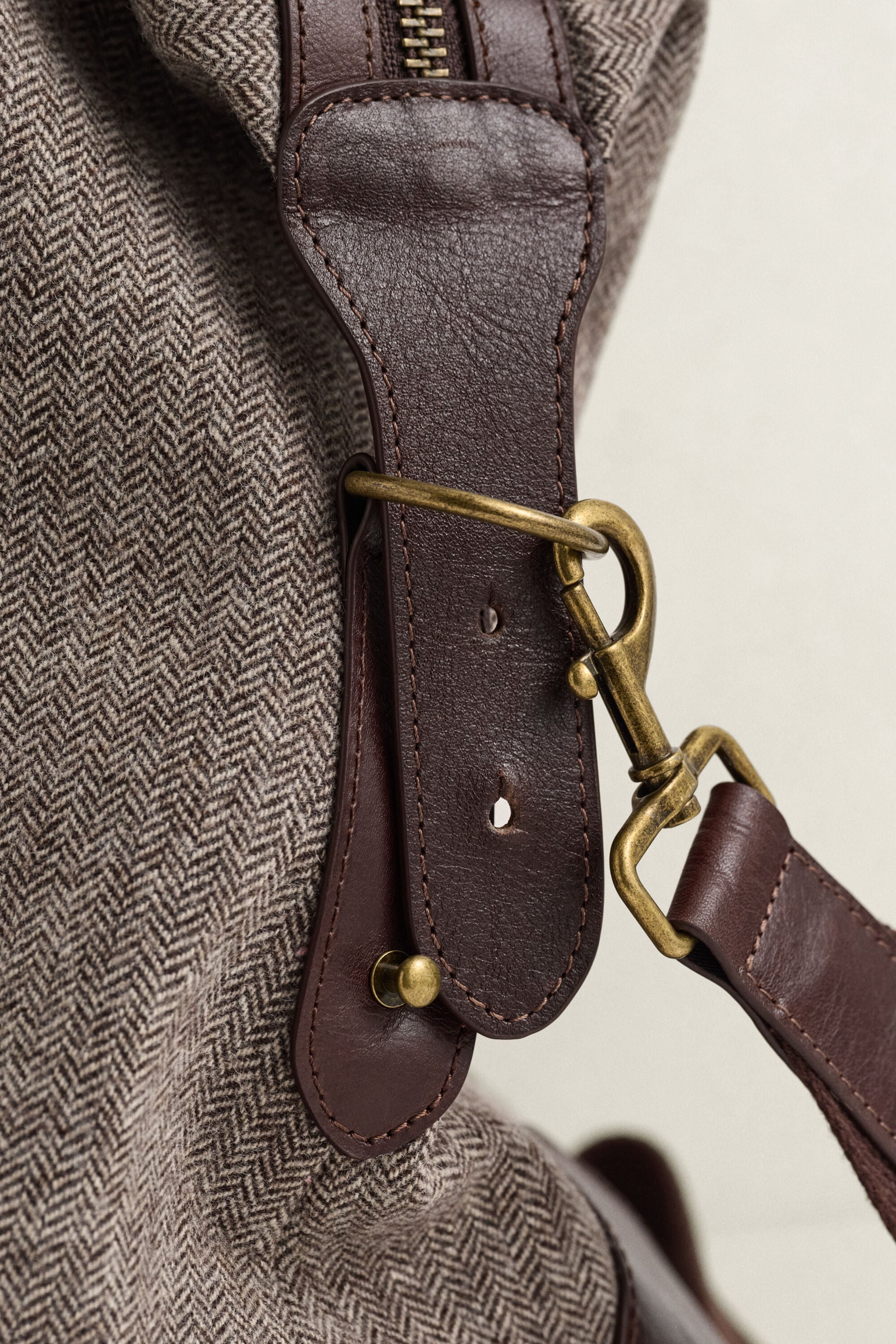 Duffle Bag aus Wolle