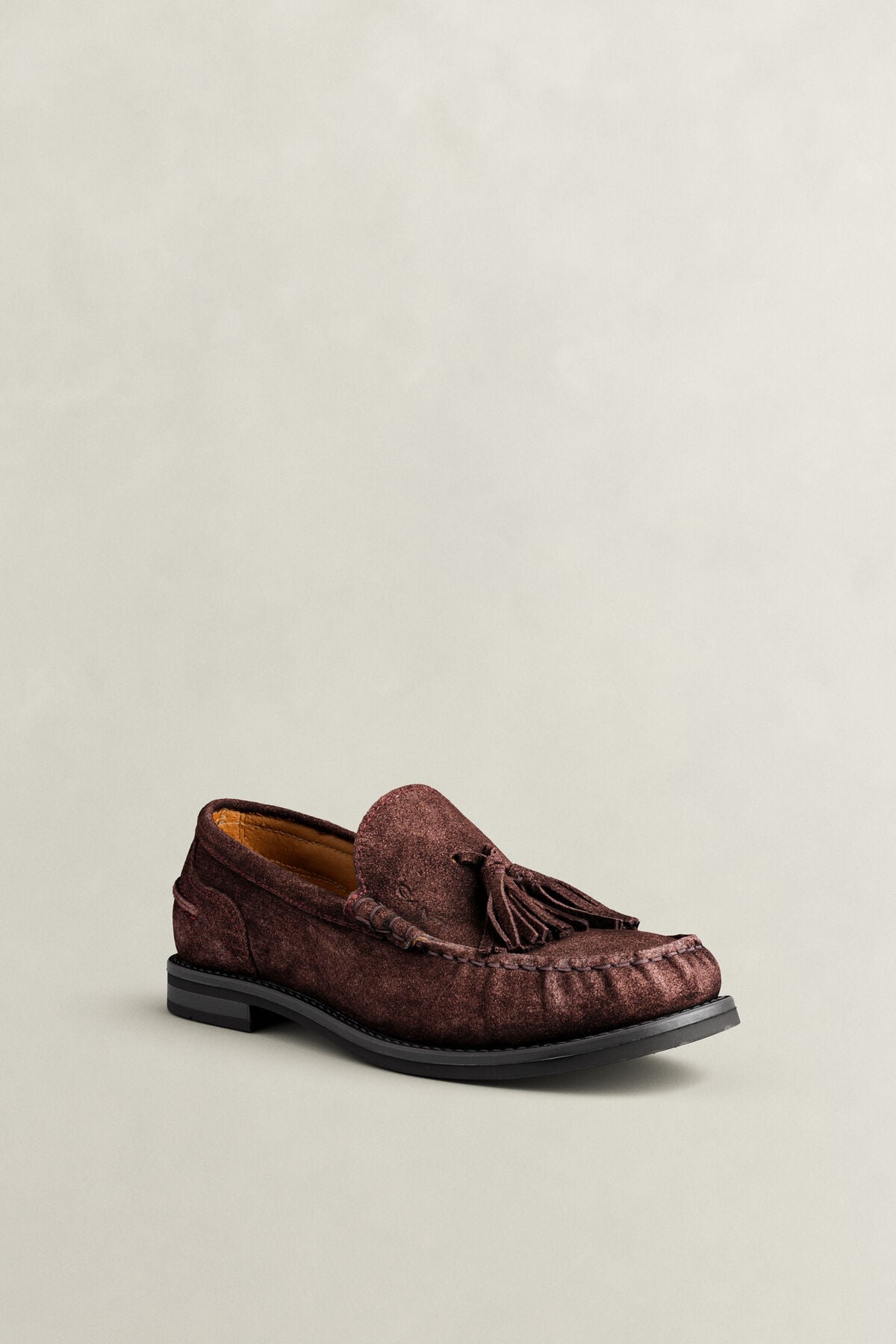 Gracelyn Suede Loafers — DEEP GRAPE WINE