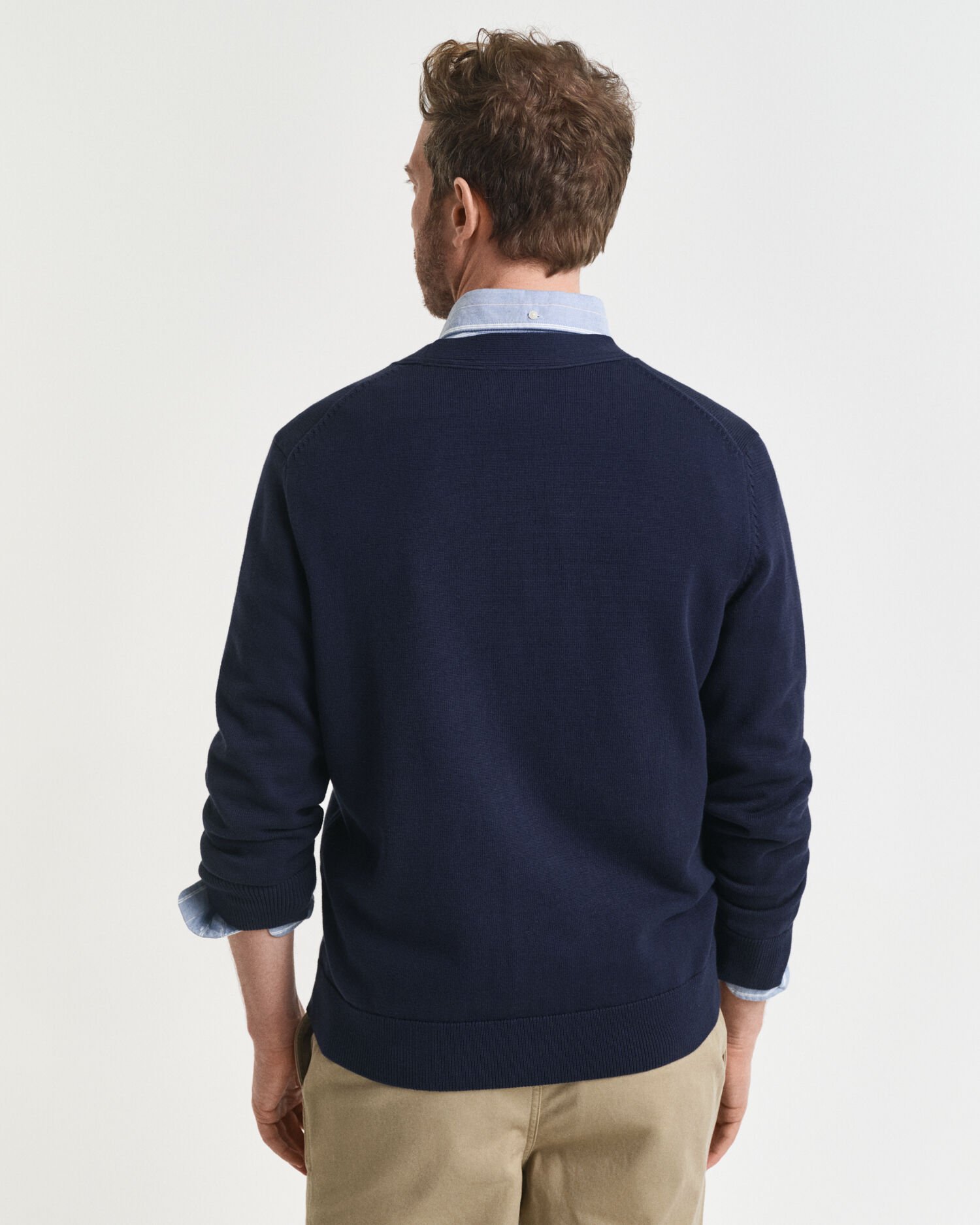 Casual Cotton Strickjacke