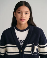 Teen Girls GANT Varsity Strickjacke
