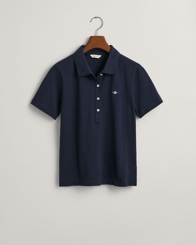 Seasonal Essential Archive Shield Poloshirt mit Stickerei