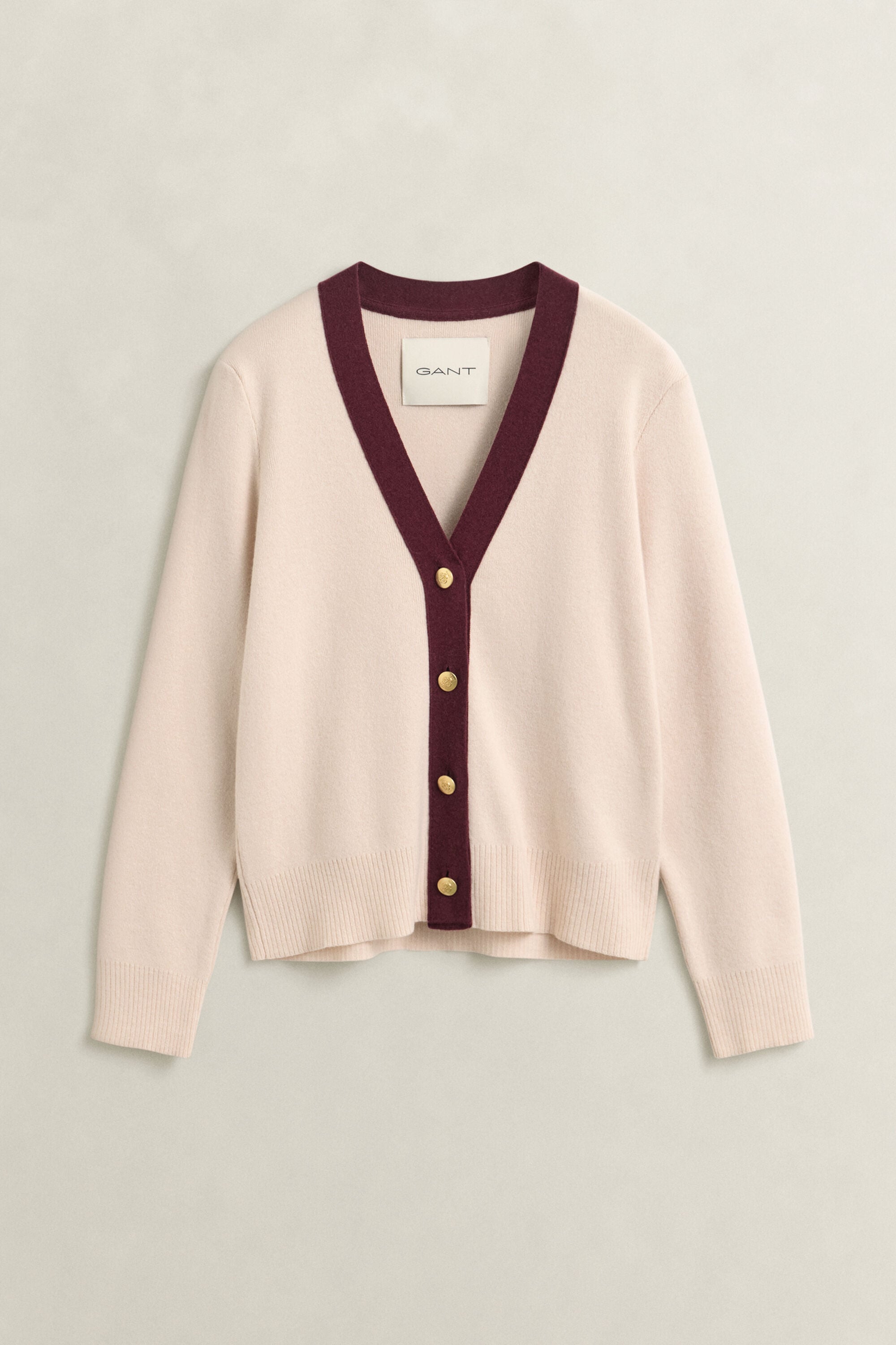 Cardigan mit Kontrastdetails