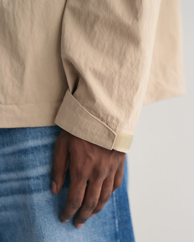 Windjacke aus Baumwolle