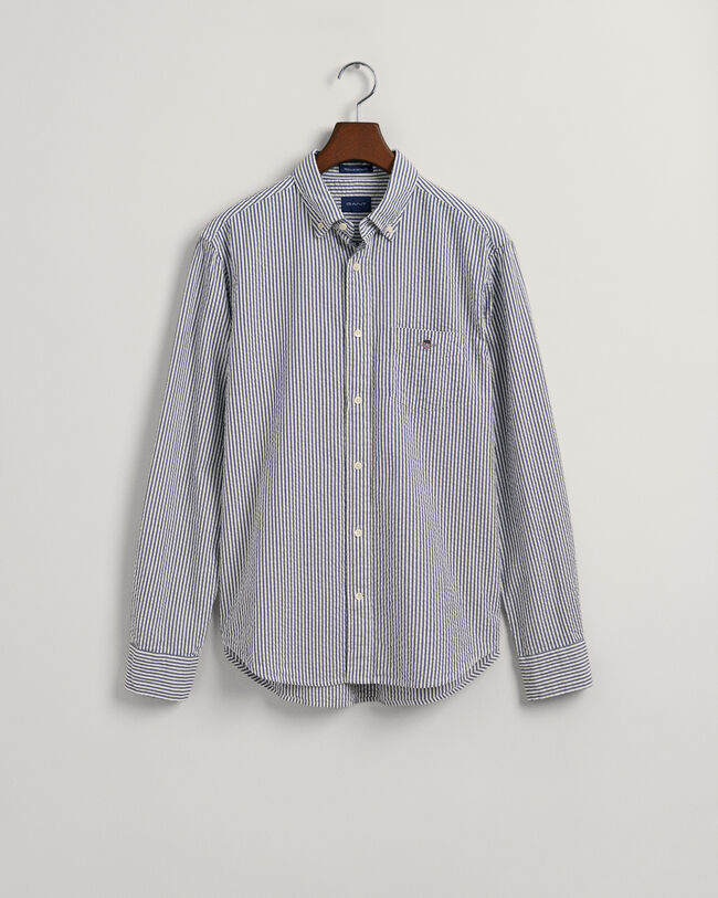 Regular Fit Seersucker Hemd