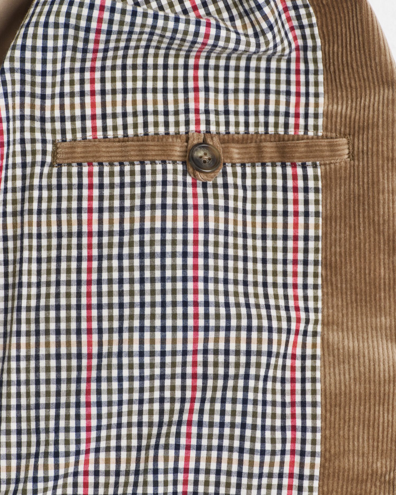 Harrington Jacke aus Cord