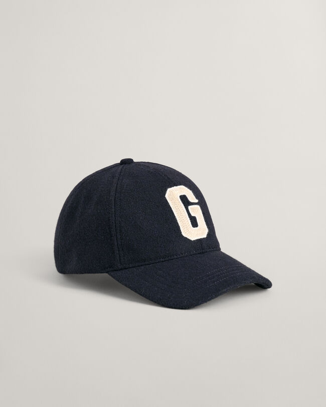 G Badge Cap aus Wolle
