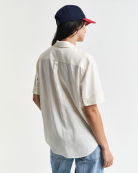 Relaxed Fit Bluse mit Brusttasche