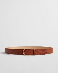 Lederg&uuml;rtel mit Eidechsenmuster