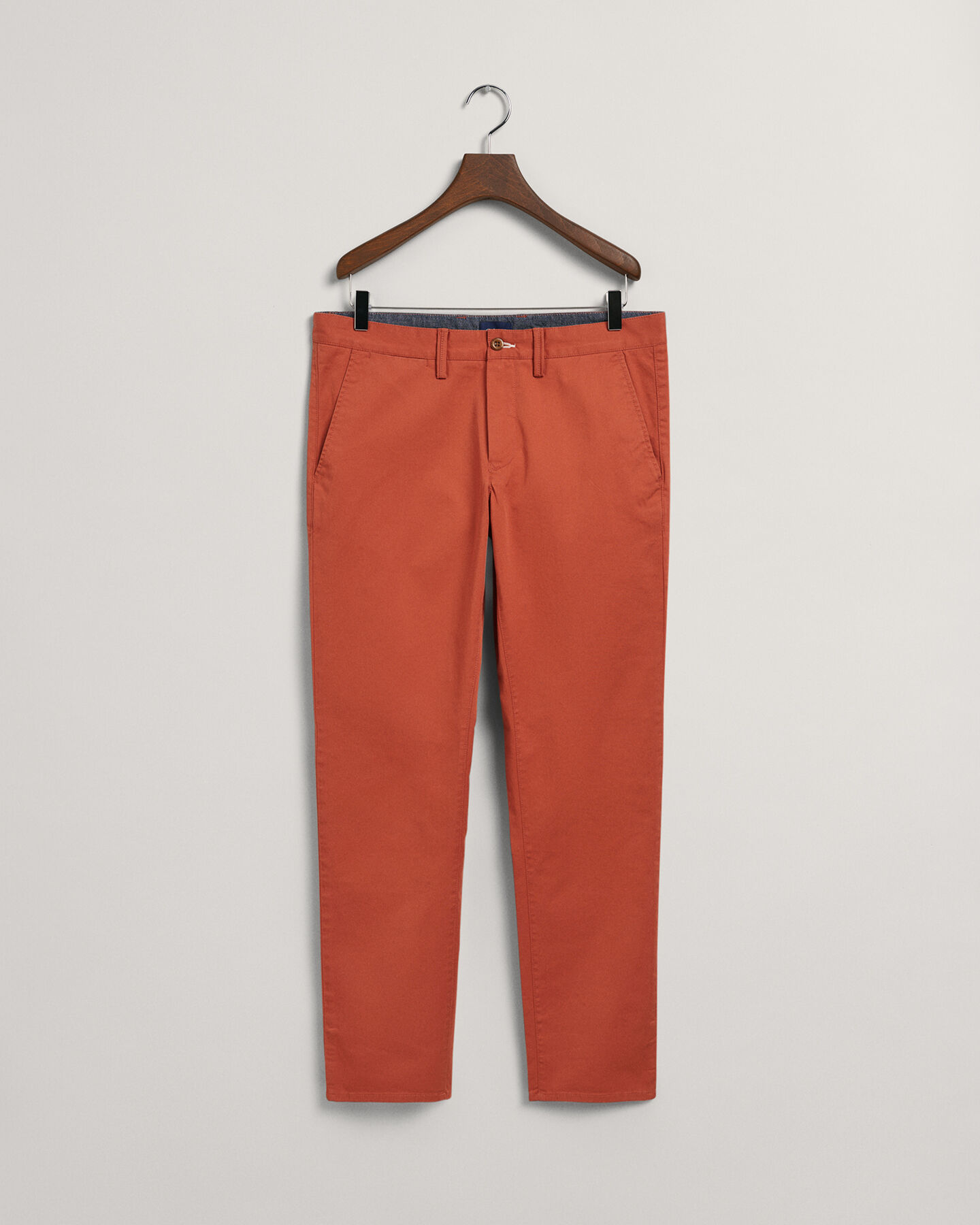 Hallden Slim Fit Twill Chinohose