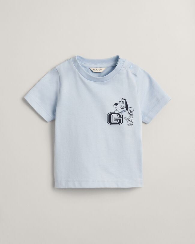 Baby G T-Shirt mit Hunde-Print
