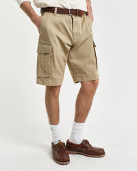 Relaxed Fit Cargoshorts aus Twill