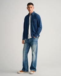 Slim Fit Jeanshemd