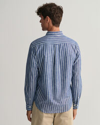 Regular Fit Chambray Hemd mit Streifen