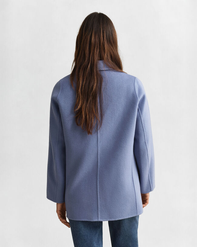 Caban in handgenähter Optik