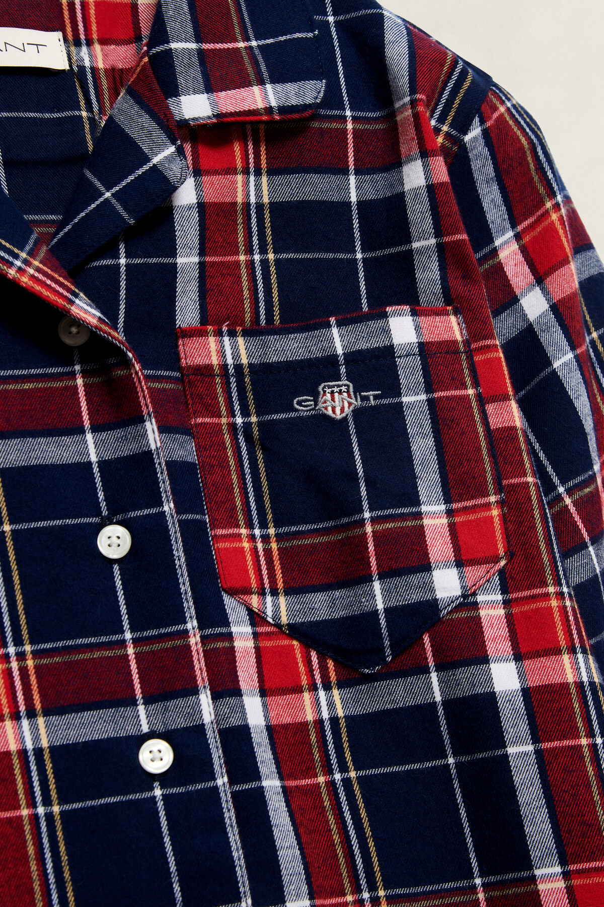 Teen Boys Flanellpyjama — EVENING BLUE