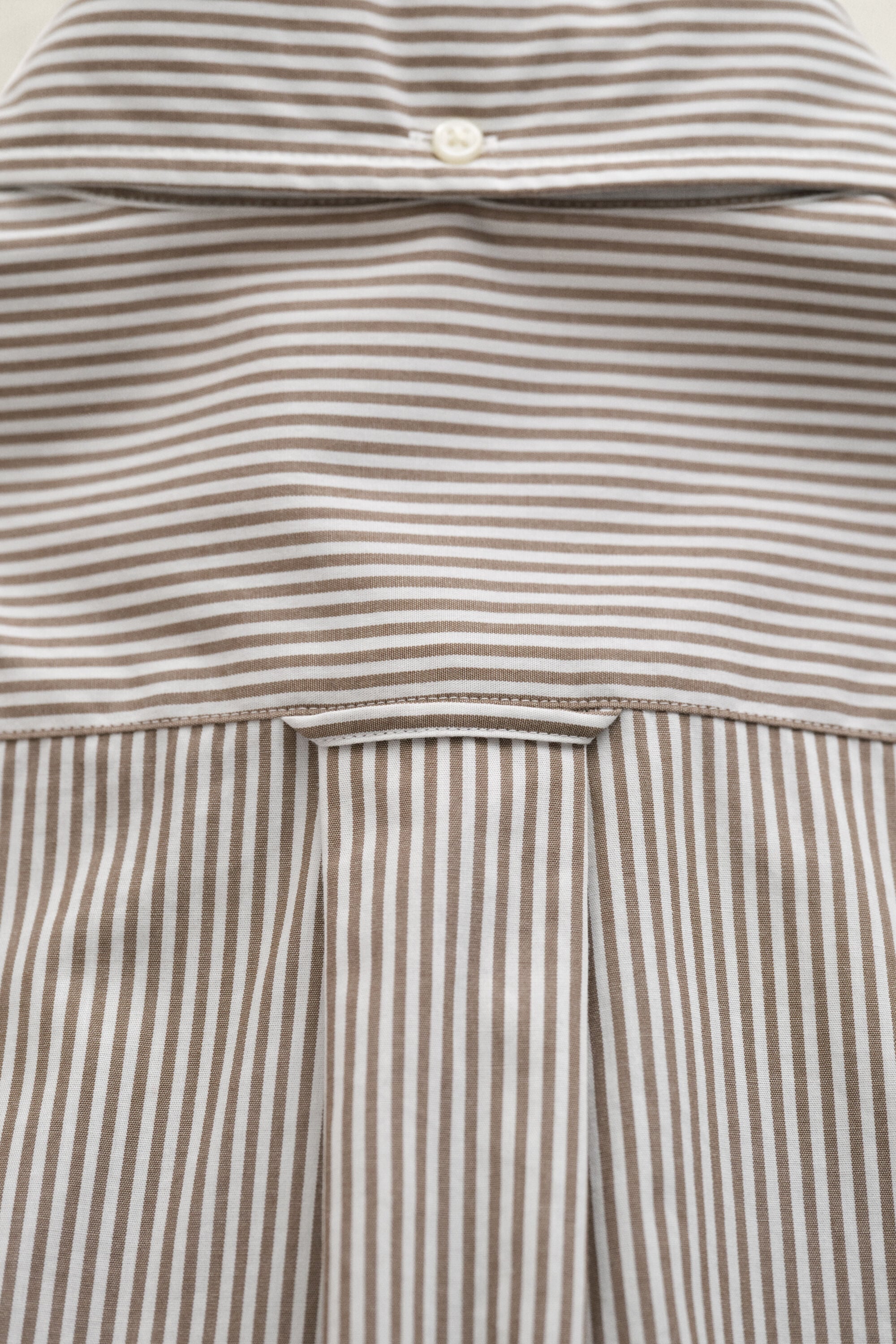 Banker Stripe Classic Popeline Hemd