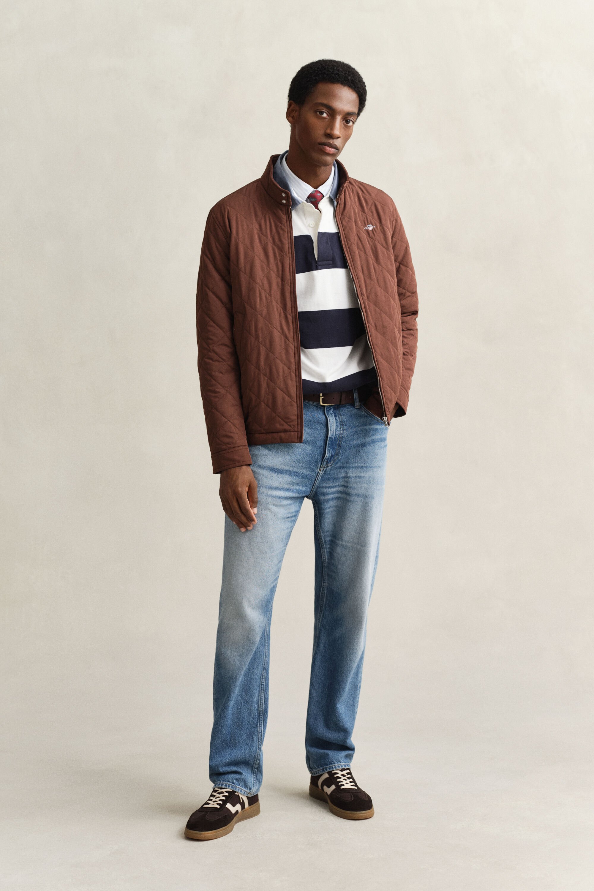 Gesteppter Windcheater