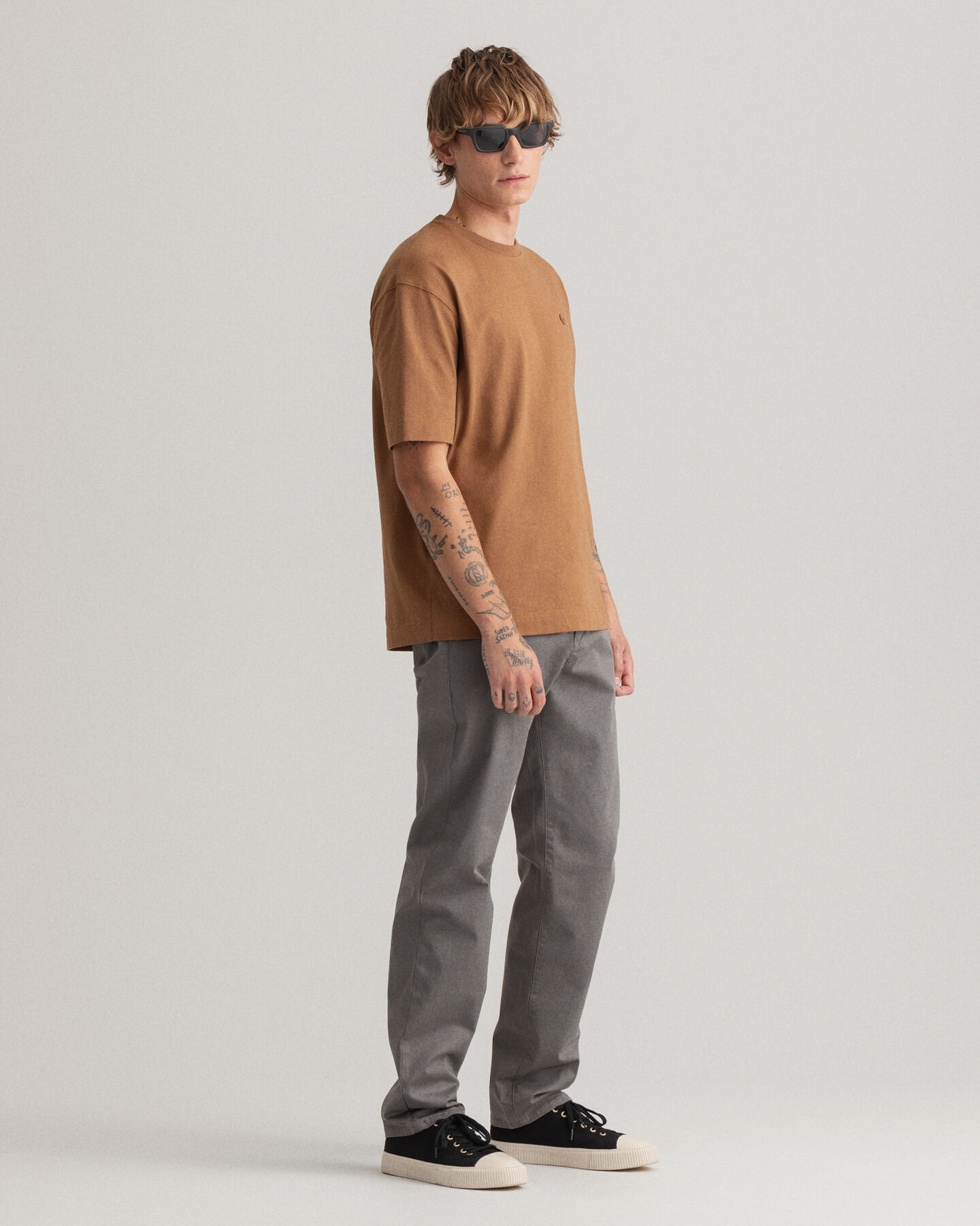 Allister Regular Fit Twill Chinohose