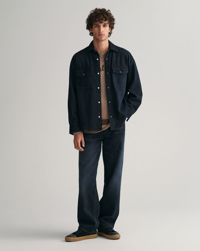 Oversized Jeanshemd
