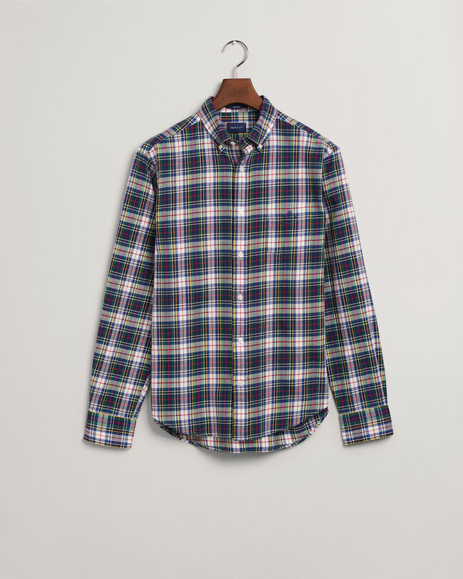 Regular Fit Karohemd mit Tartan-Muster