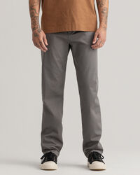 Allister Regular Fit Twill Chinohose