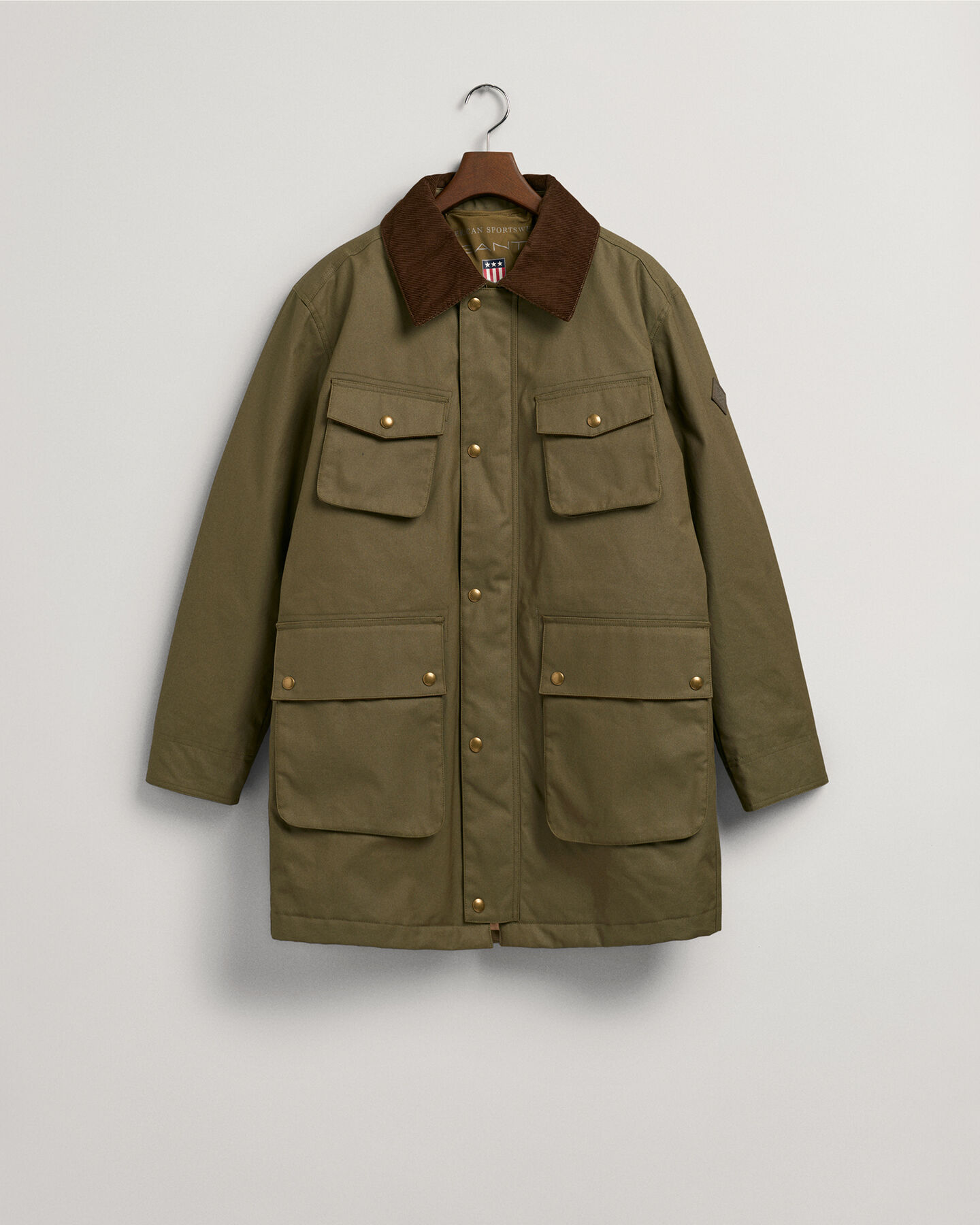 Gewachste Double Decker Jacke