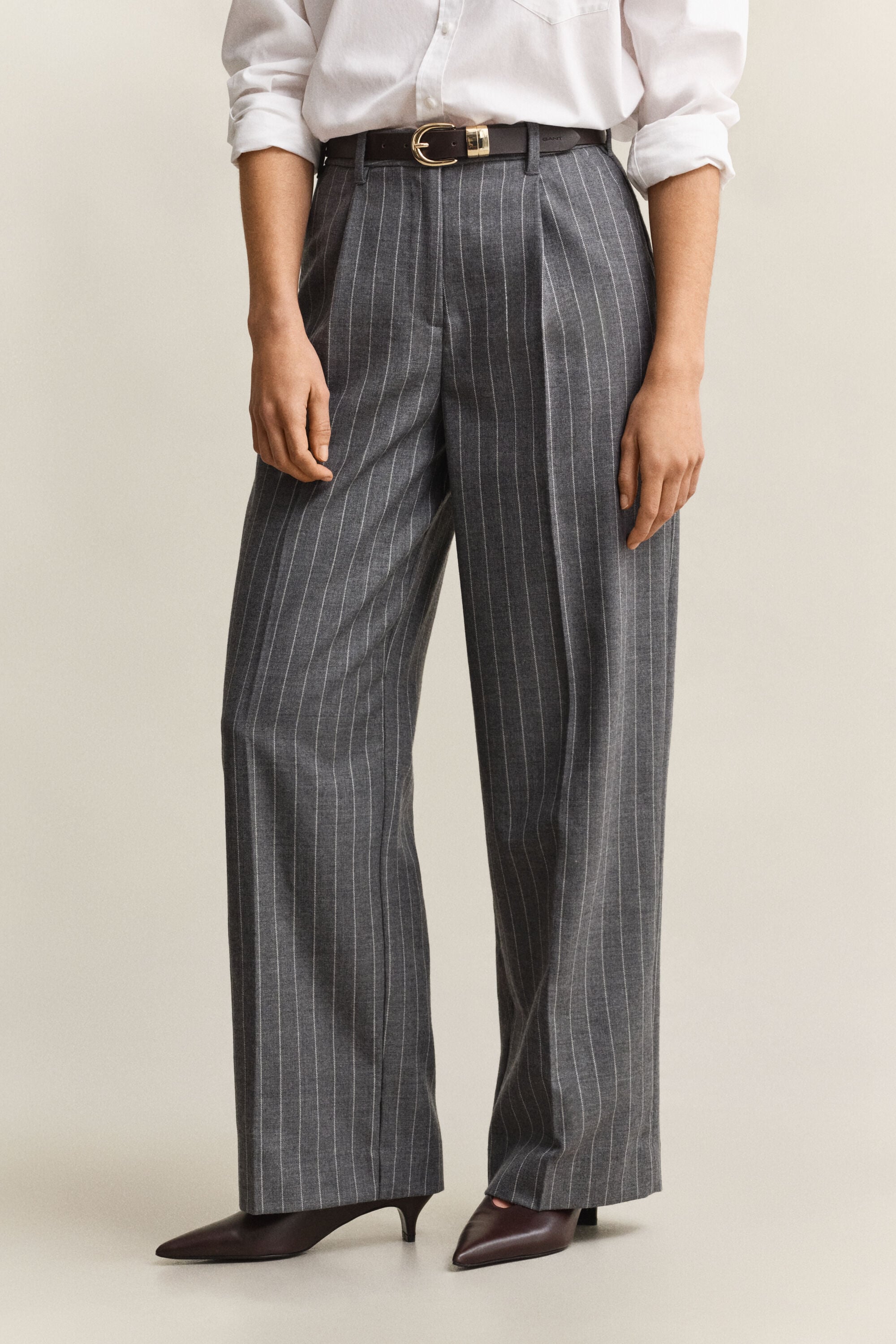 Pinstripe Wollhose
