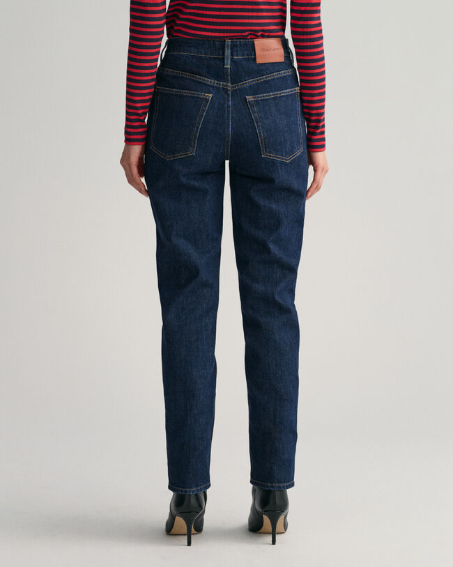Rigid Jeans mit geradem Bein