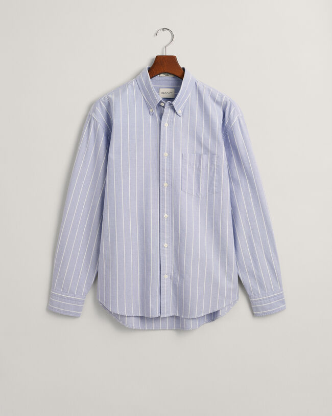 Relaxed Fit Heritage Oxford-Hemd mit Streifen