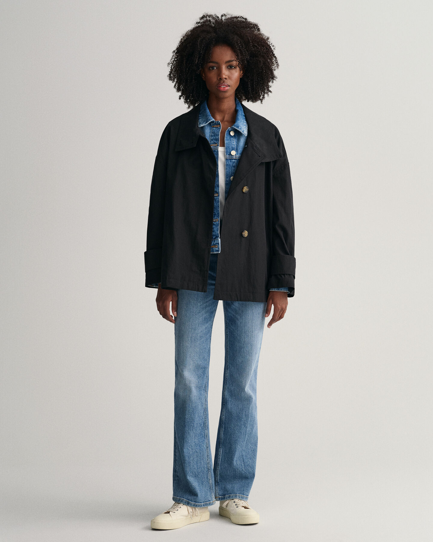 Ungefütterte Baumwolljacke