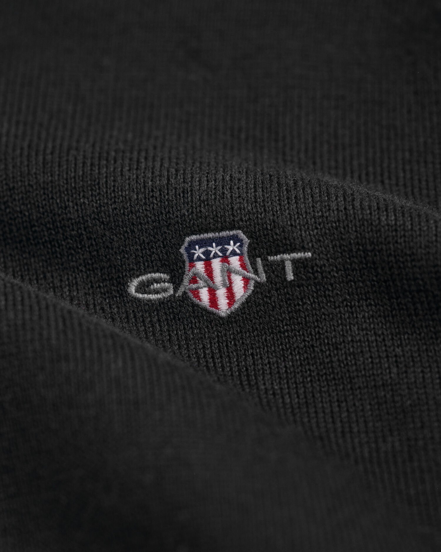 Rundhalspullover aus Baumwolle