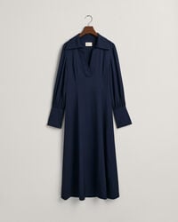 Slim Fit Kleid mit breiten Manschetten