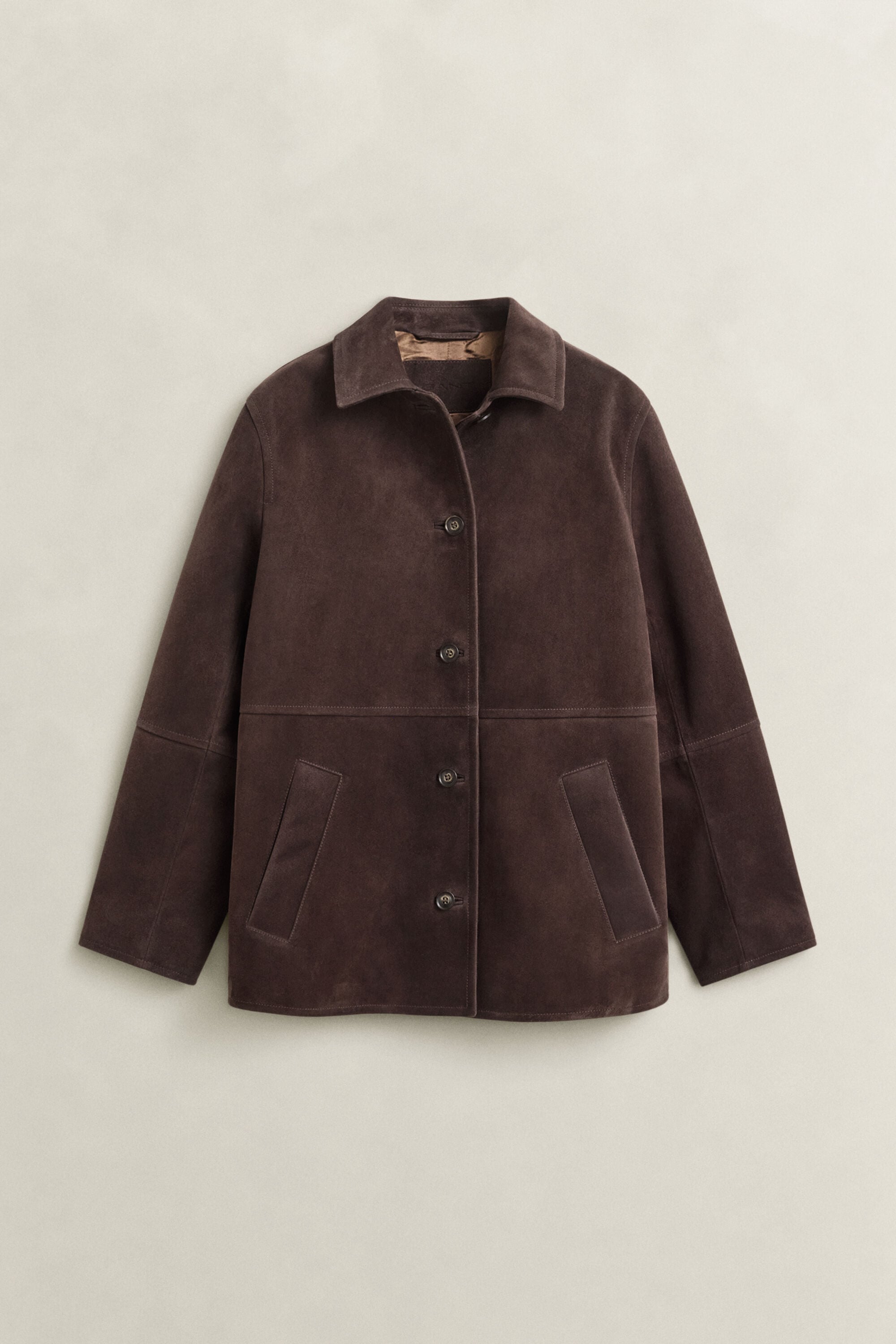 Jacke aus Veloursleder