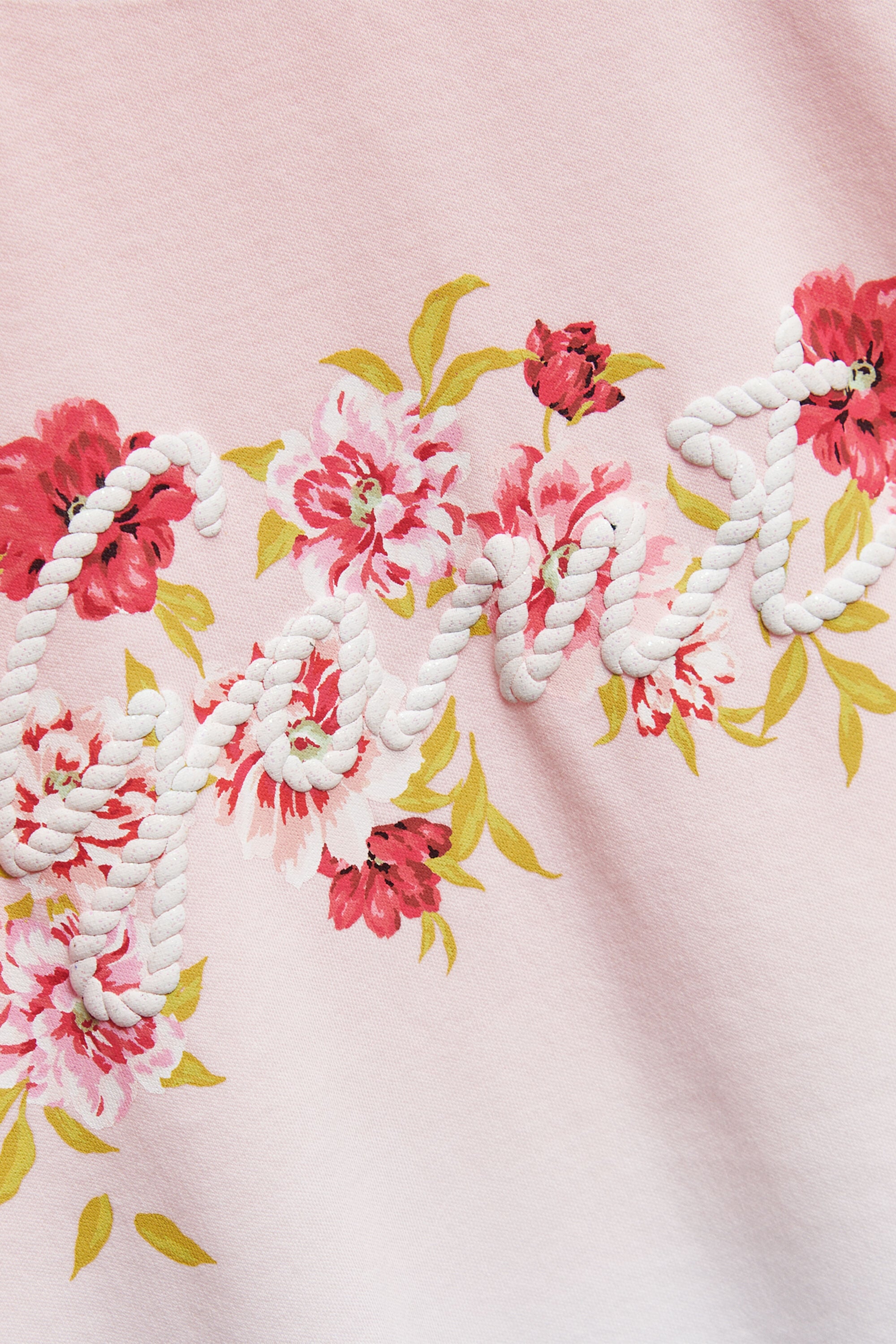 Teen Girls Graphic T-Shirt mit Blumenprint
