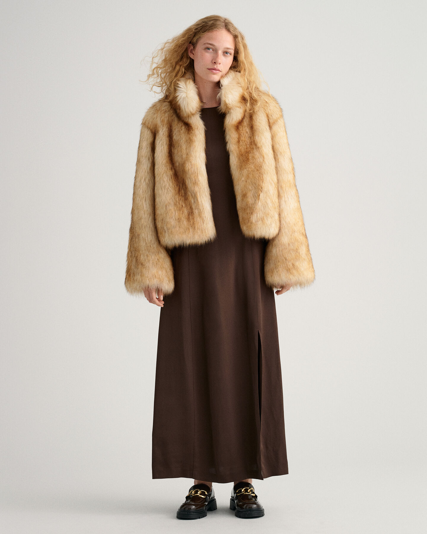 Rückenfreies Maxikleid