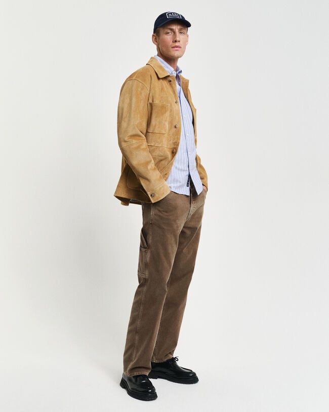 Regular Fit Classic Oxford-Hemd mit Streifen