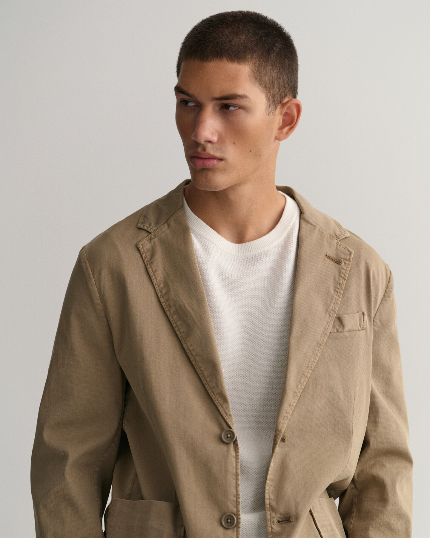 Anzugsakko aus Baumwolle