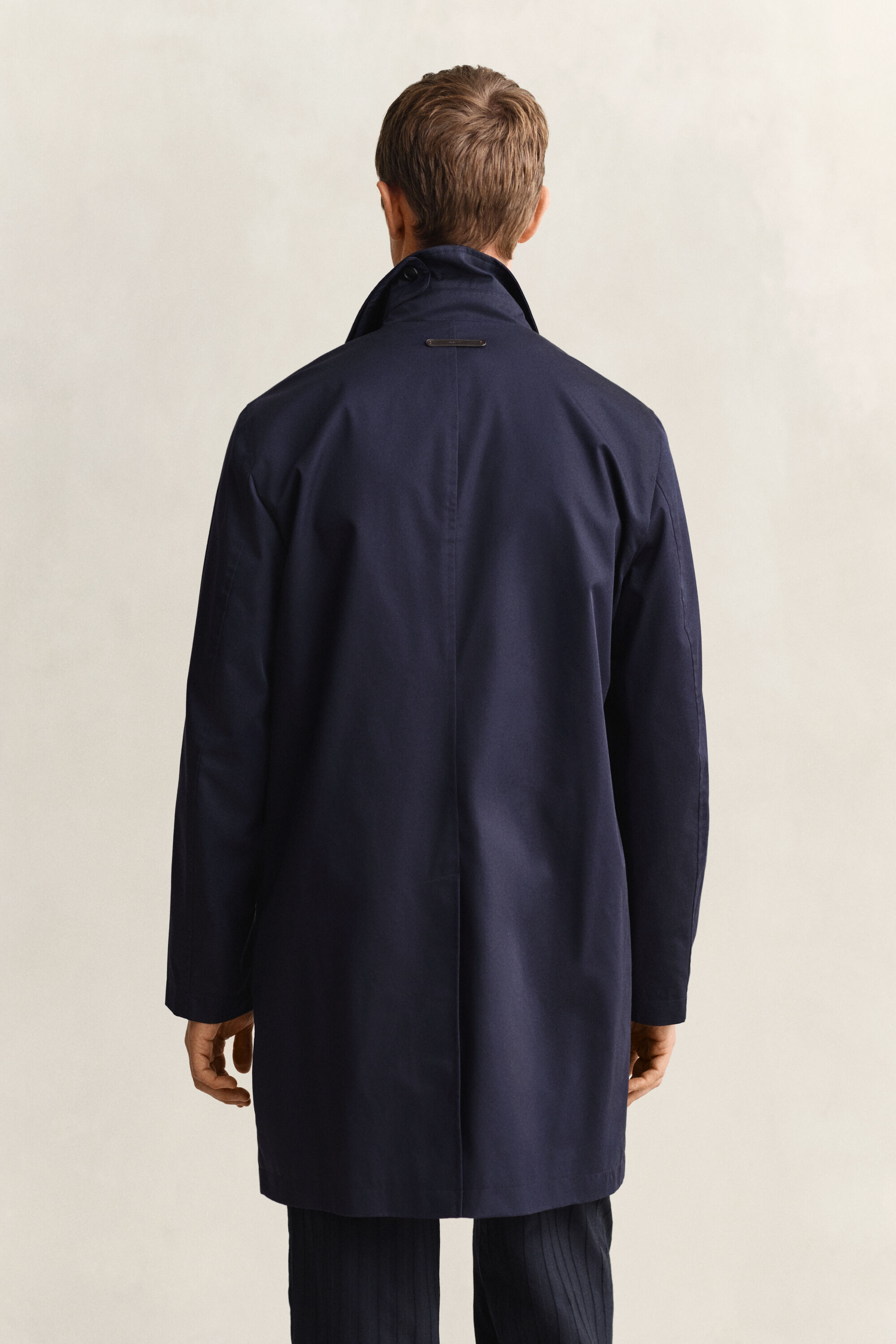 Kurzmantel aus Baumwollmischung