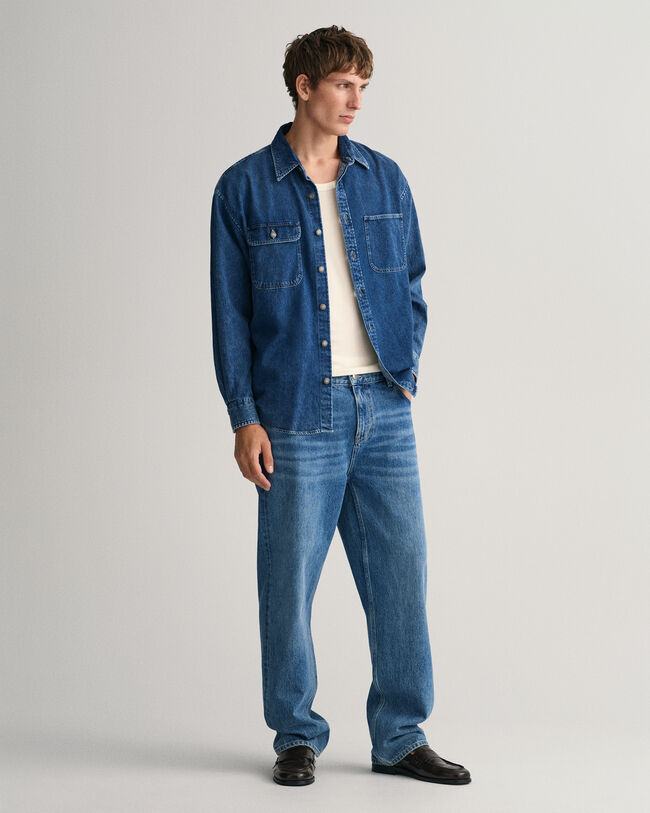 Oversized Jeanshemd
