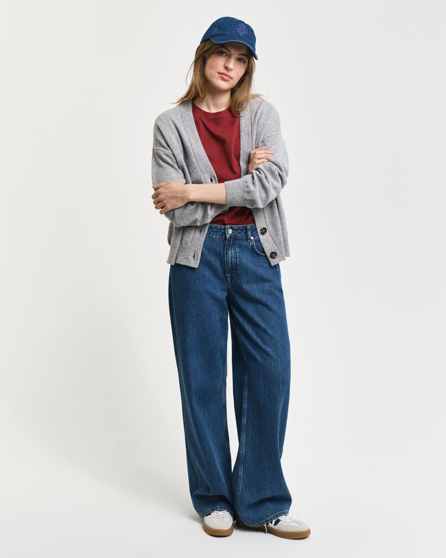 Superfine Lambswool Strickjacke