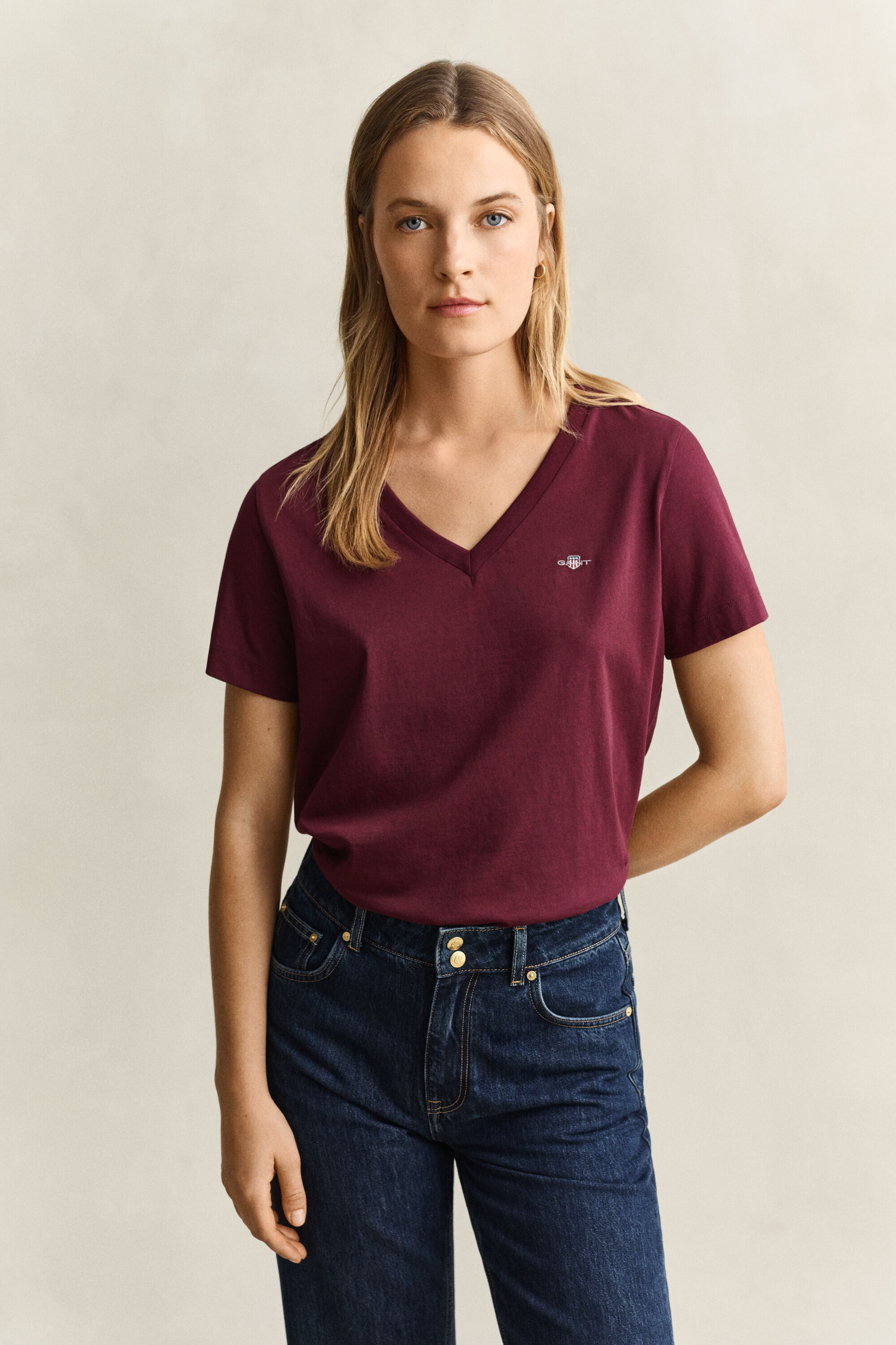 Shield V-Neck T-Shirt