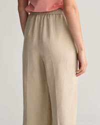 Relaxed Fit Leinenmix Pull-On Hose